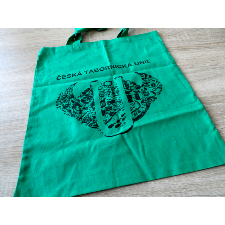 Plátěná taška zelená